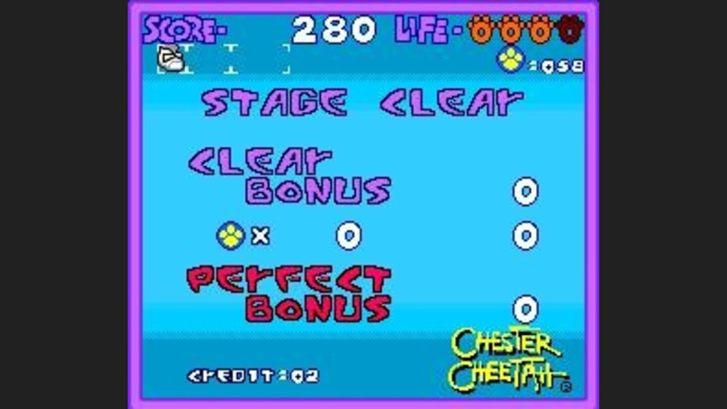 Stage clear!