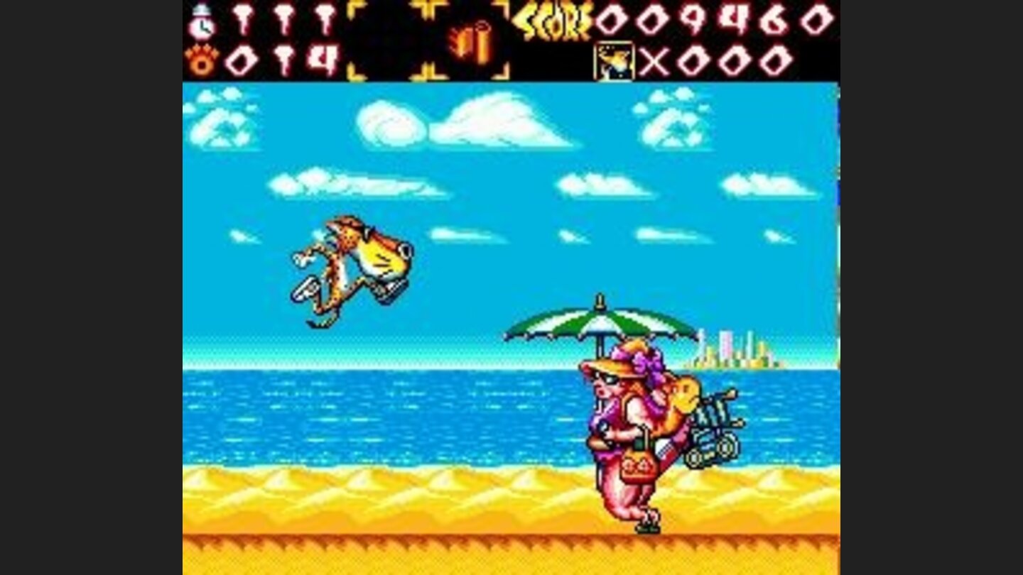 Fighting a boss