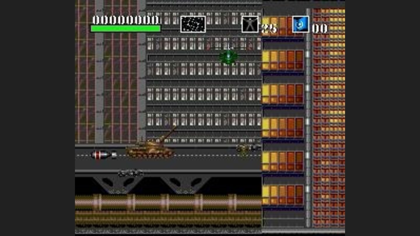 Going further into the tall buildings...