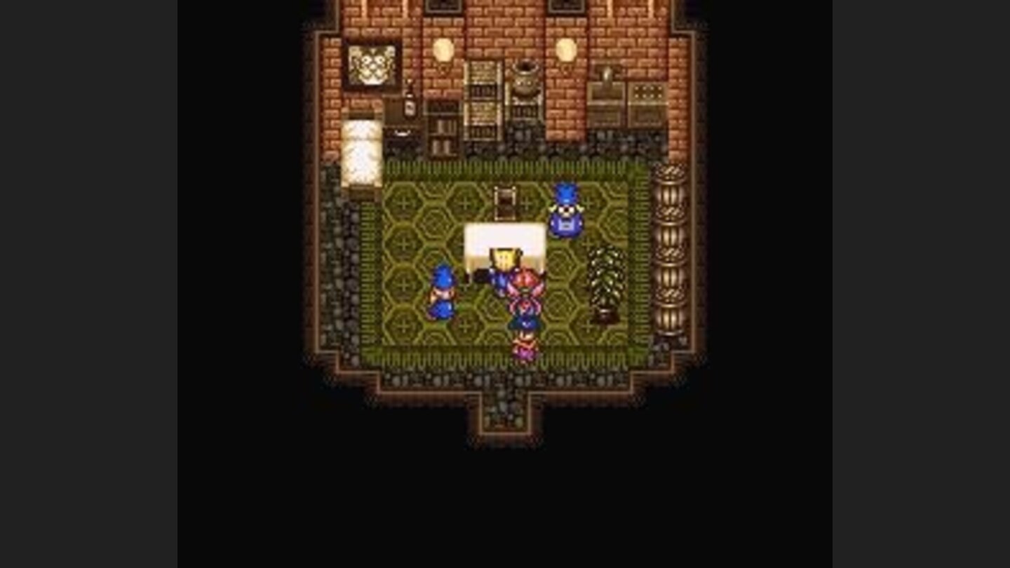 In a small house