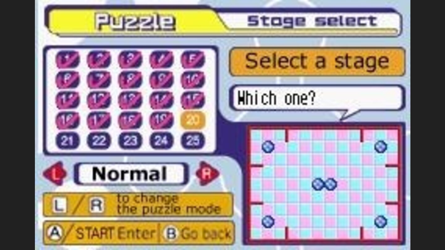 Select a Stage
