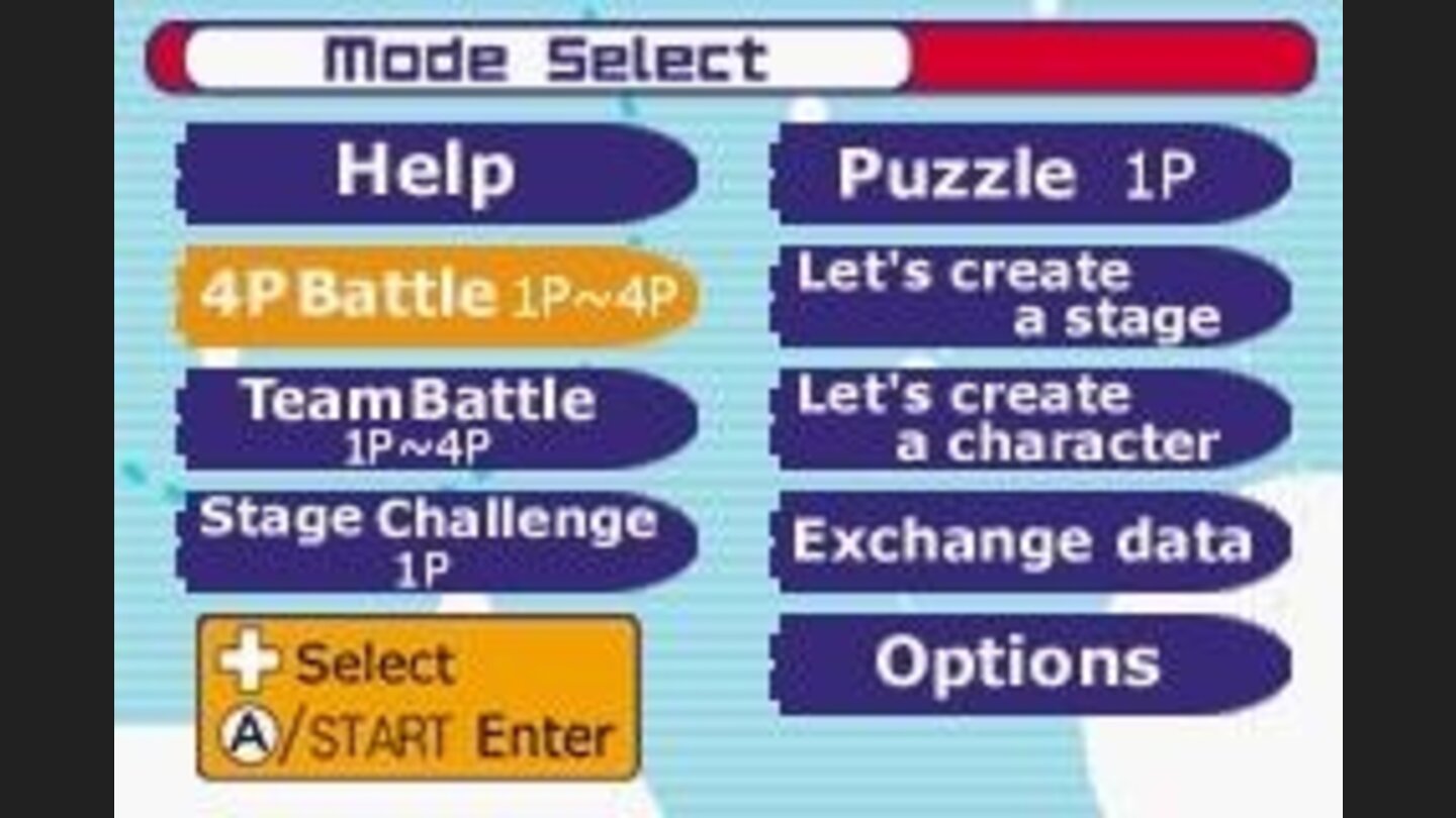 Mode Select