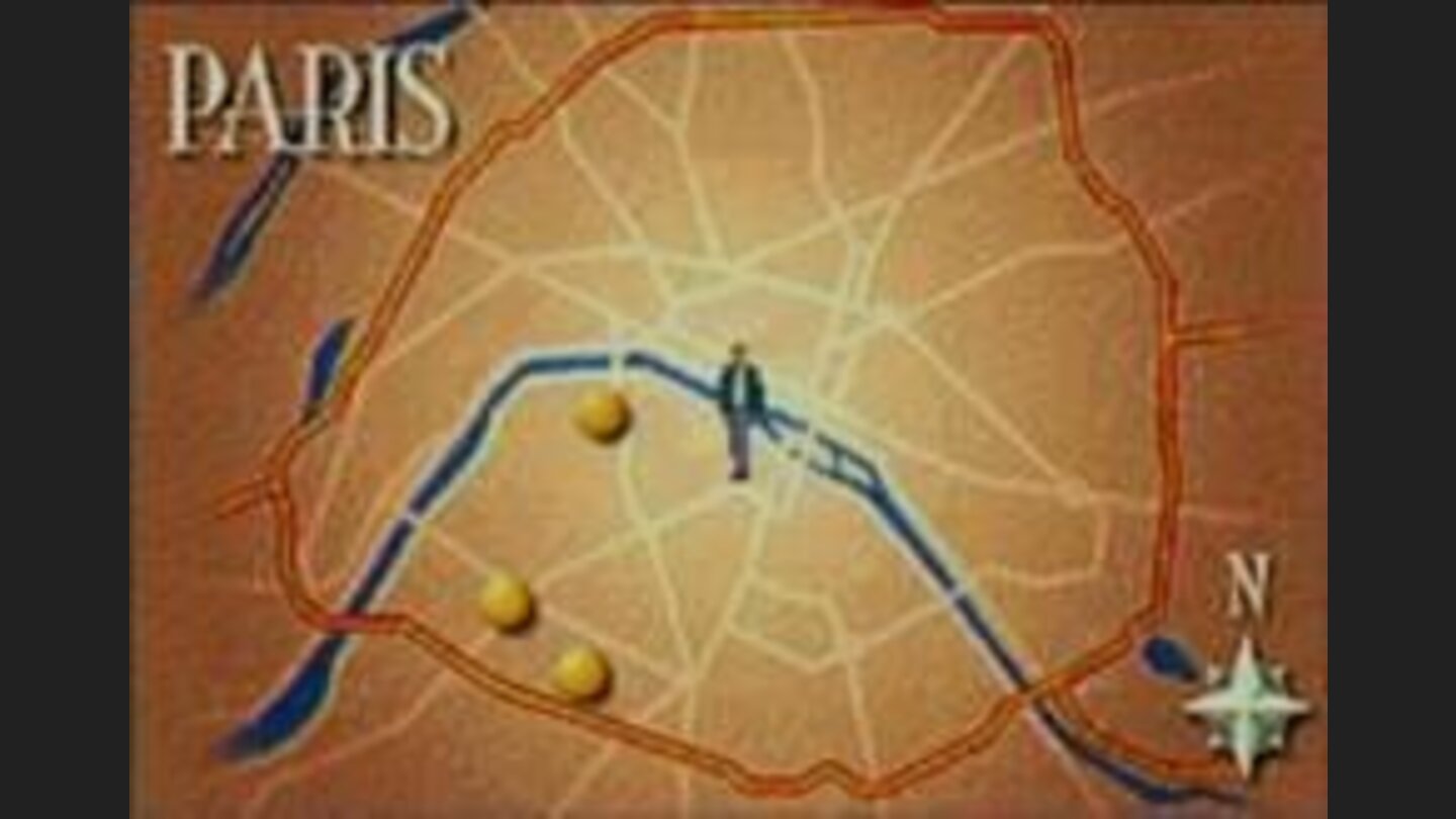 Map of Paris