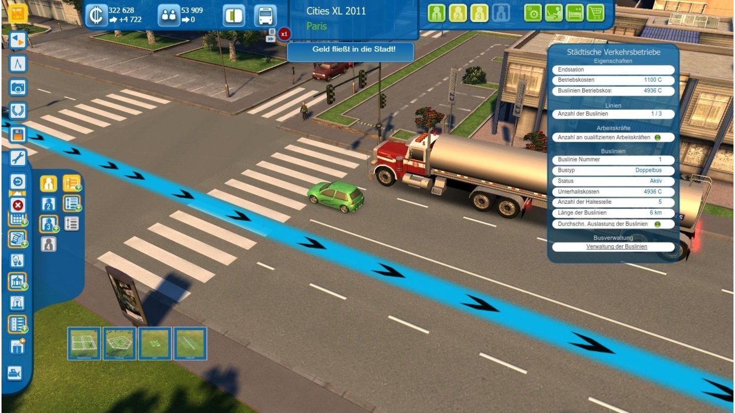 Cities XL 2011Screenshots aus der Test-Version für PC.