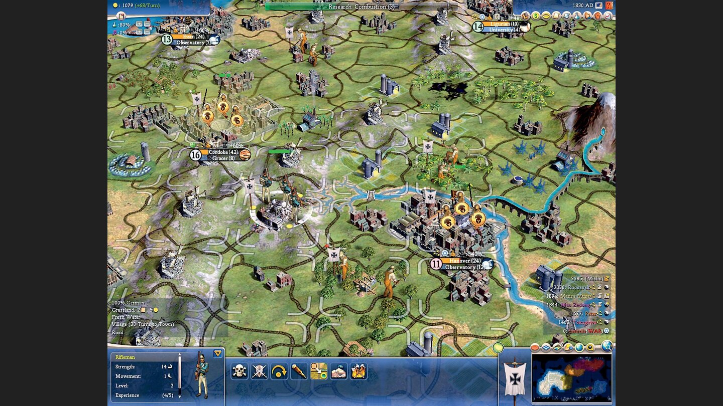 Civilization 4 Parallel zur Pirates!-Neuauflage arbeitete Firaxis auch am beliebten vierten Teil seiner Rundenstrategie-Serie. Release: 2006.