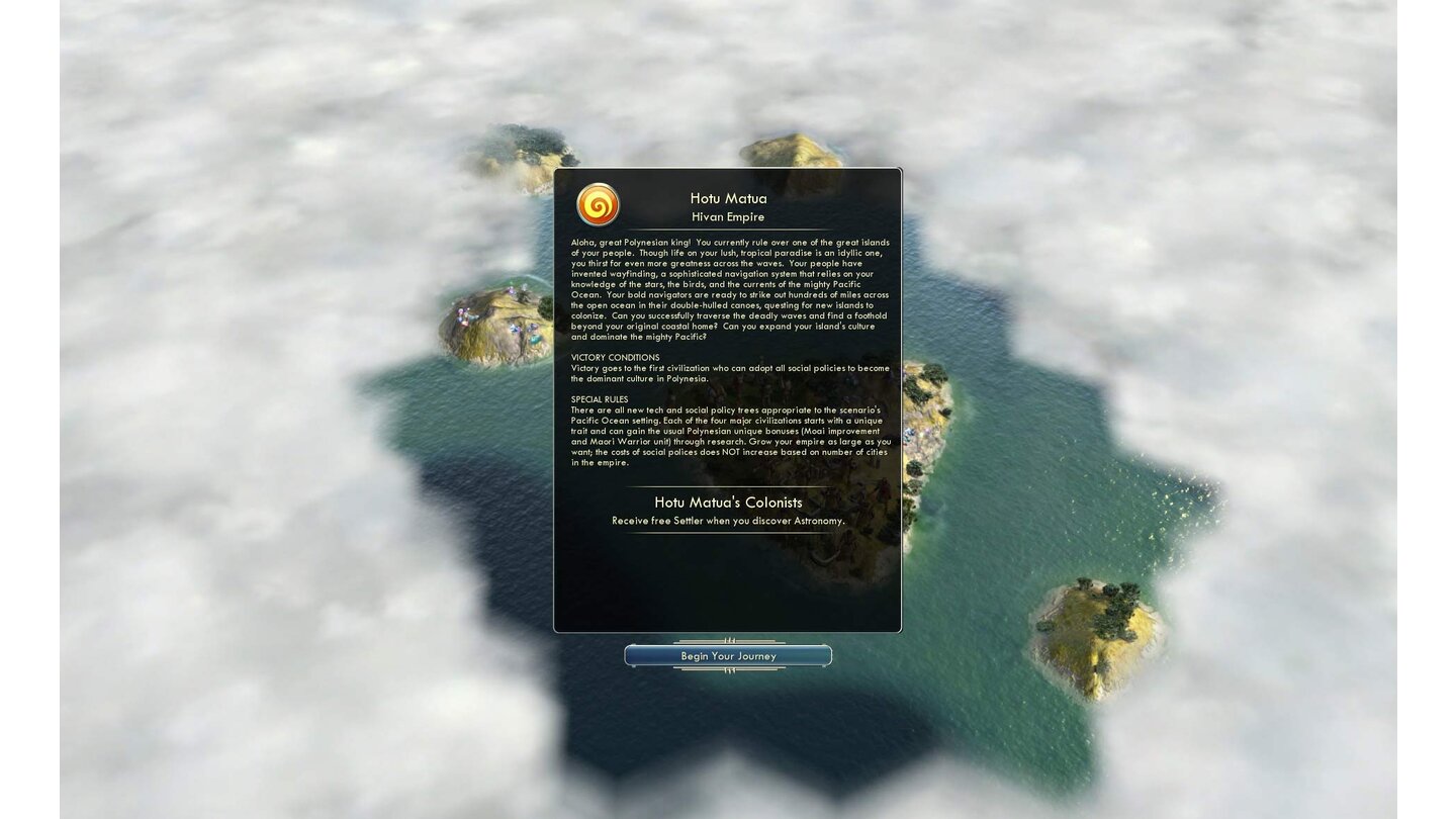 Civilization 5 - DLC Civilization and Scenario Pack Polynesia