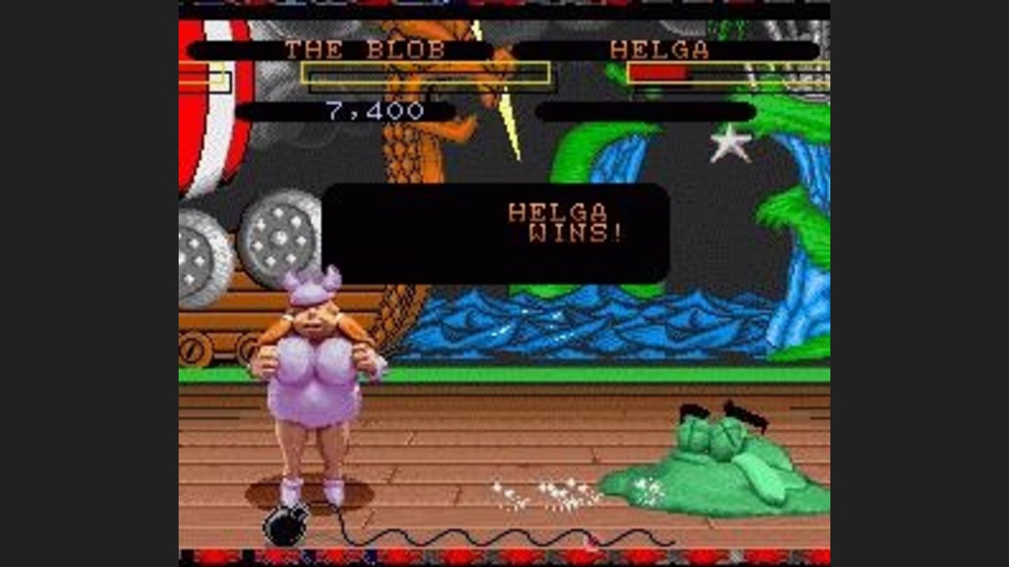 The Blob is vanquished by Helga