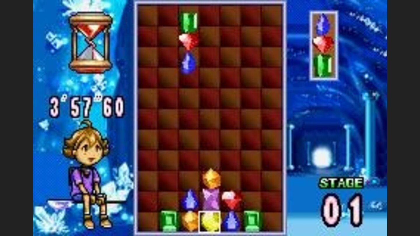 Flash Columns: The goal is to clear the specified gem