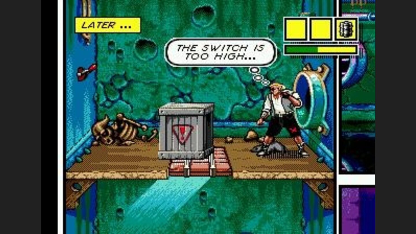 Aha, a switch... and a crate!