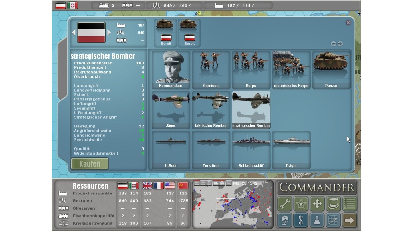 Commander Europe at War 12