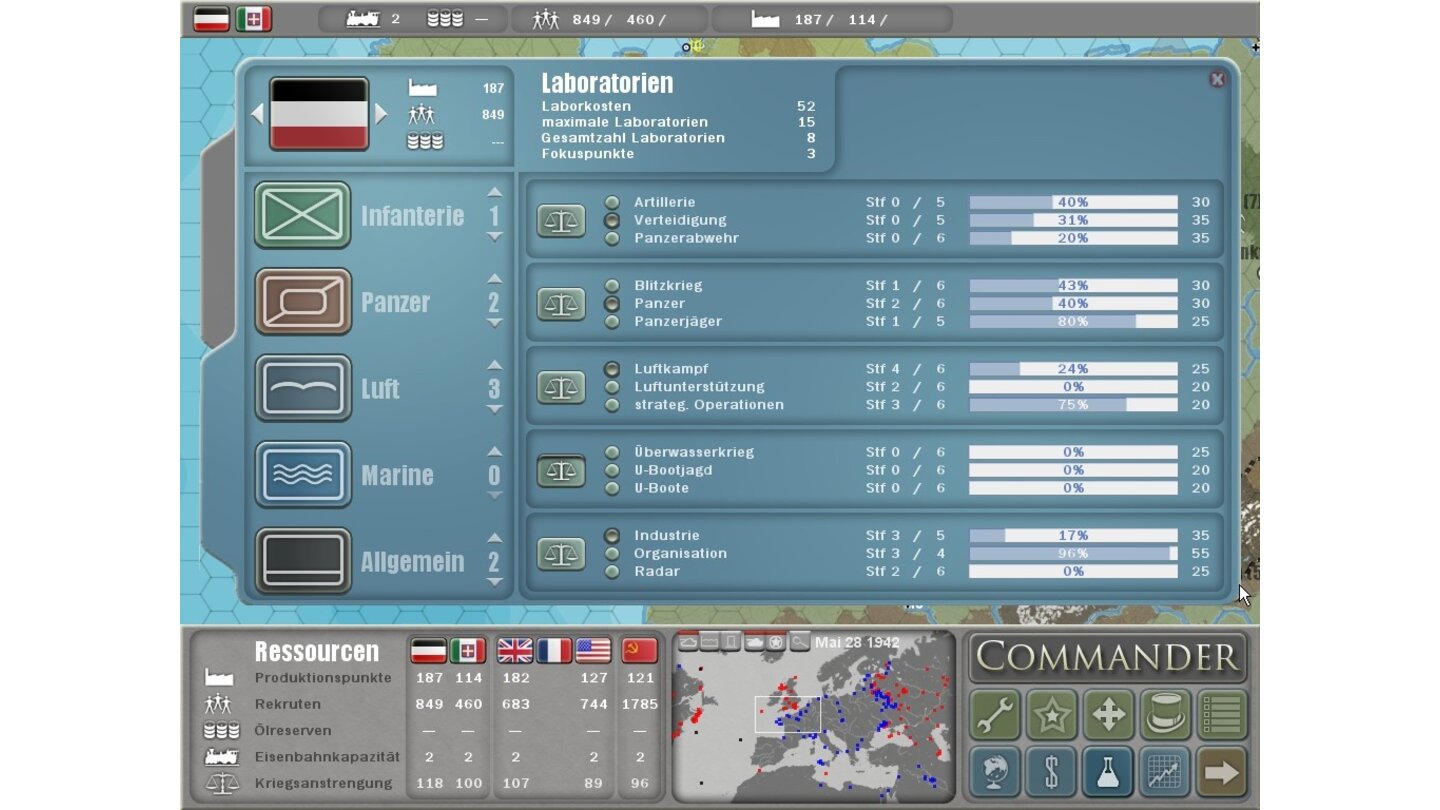 Commander Europe at War 8