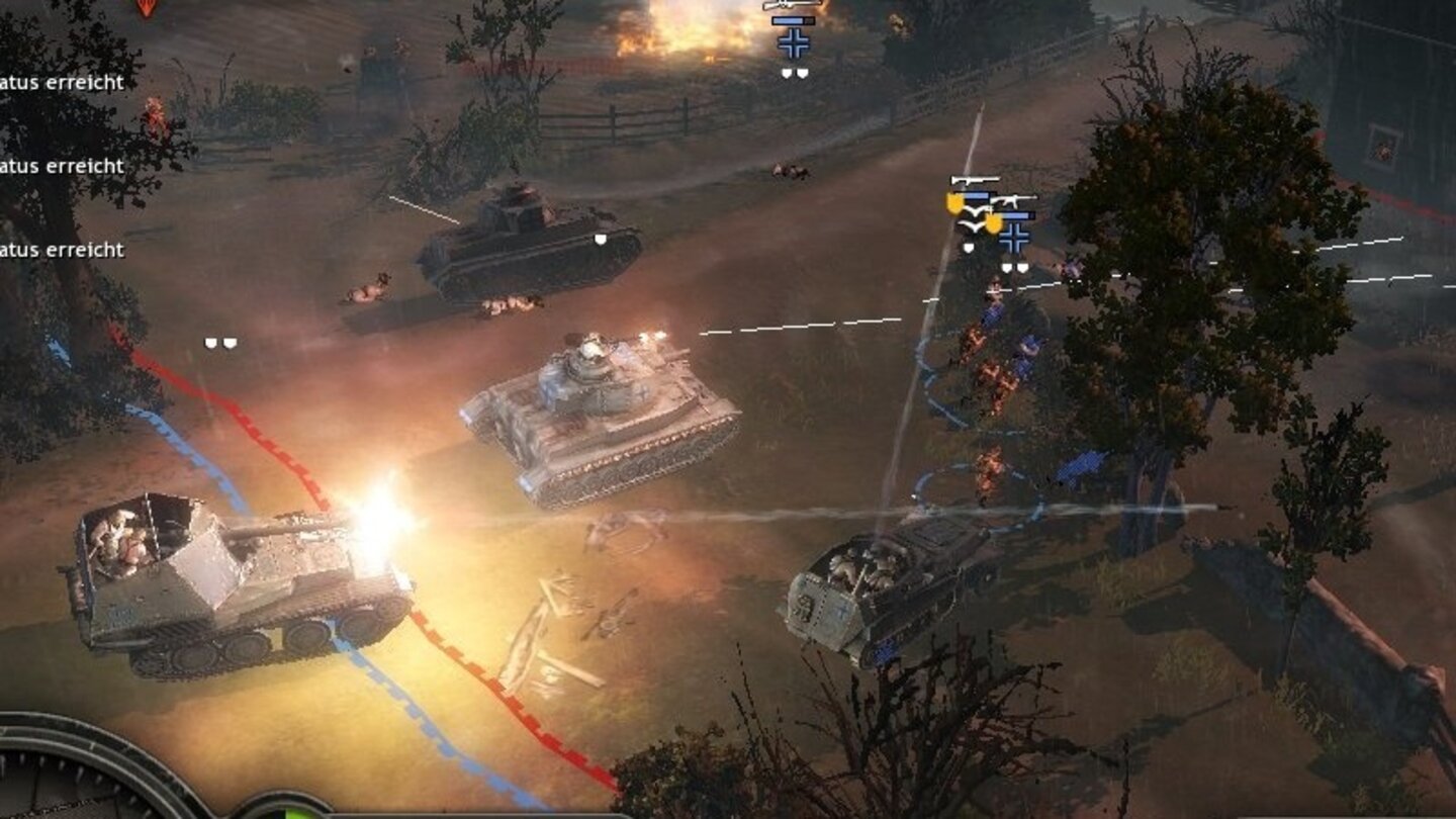 Company of Heroes Explosionen