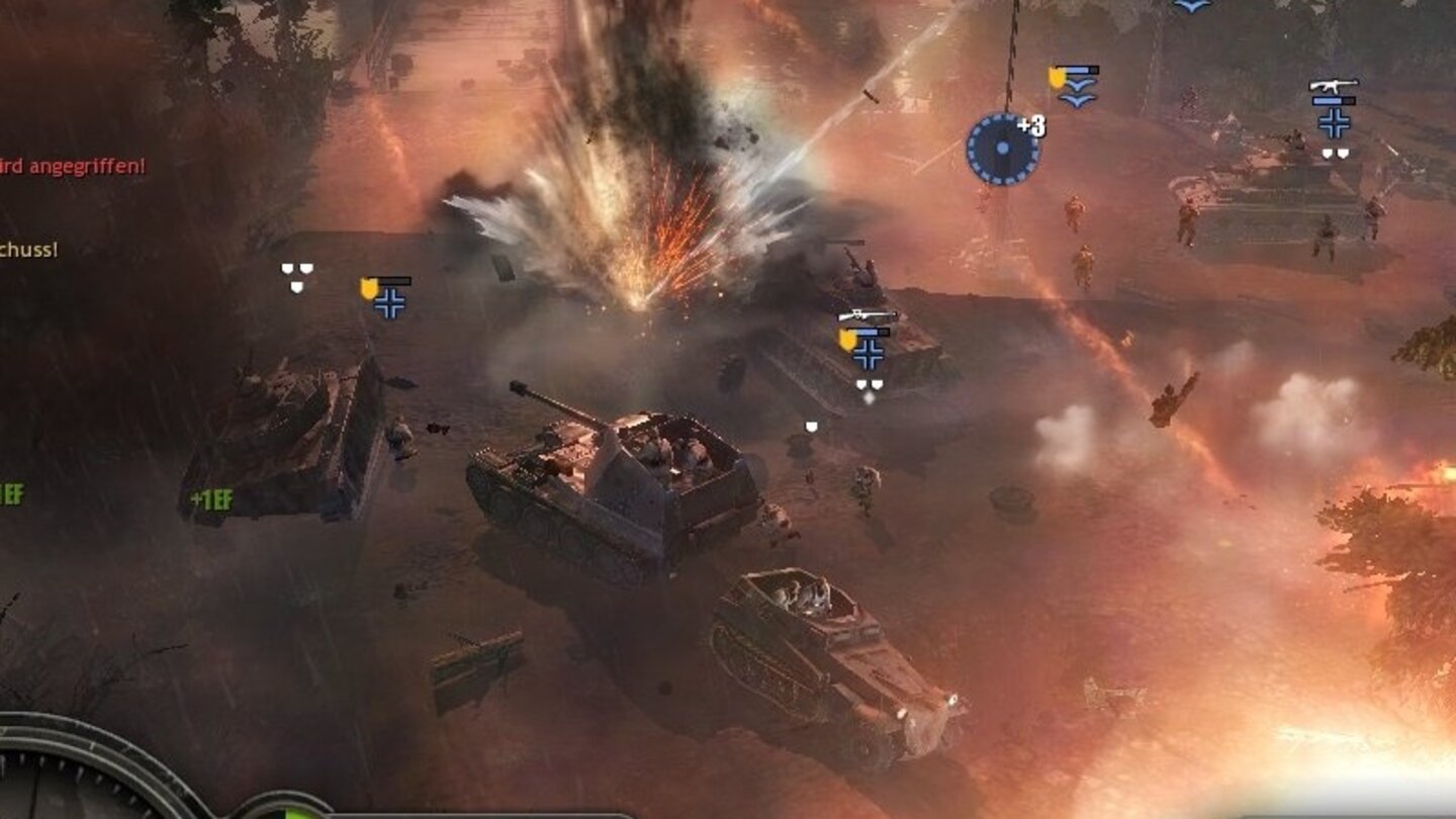 Company of Heroes Explosionen