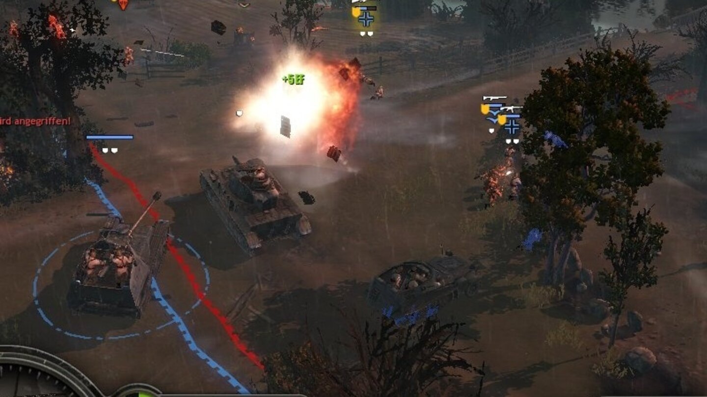 Company of Heroes Explosionen
