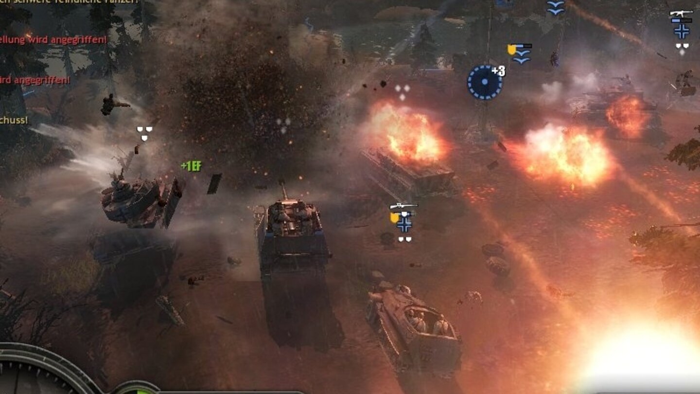 Company of Heroes Explosionen