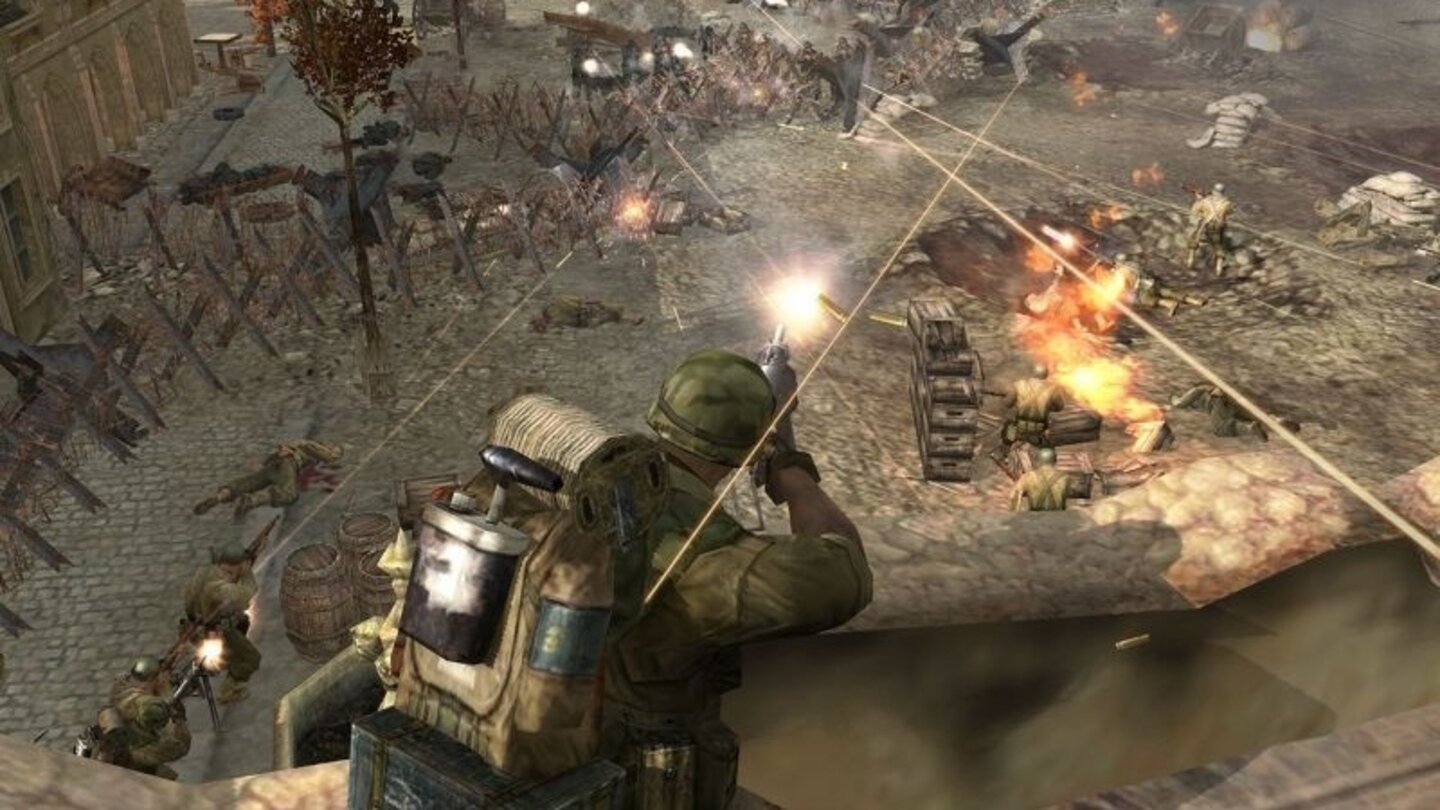 Company of Heroes Explosionen