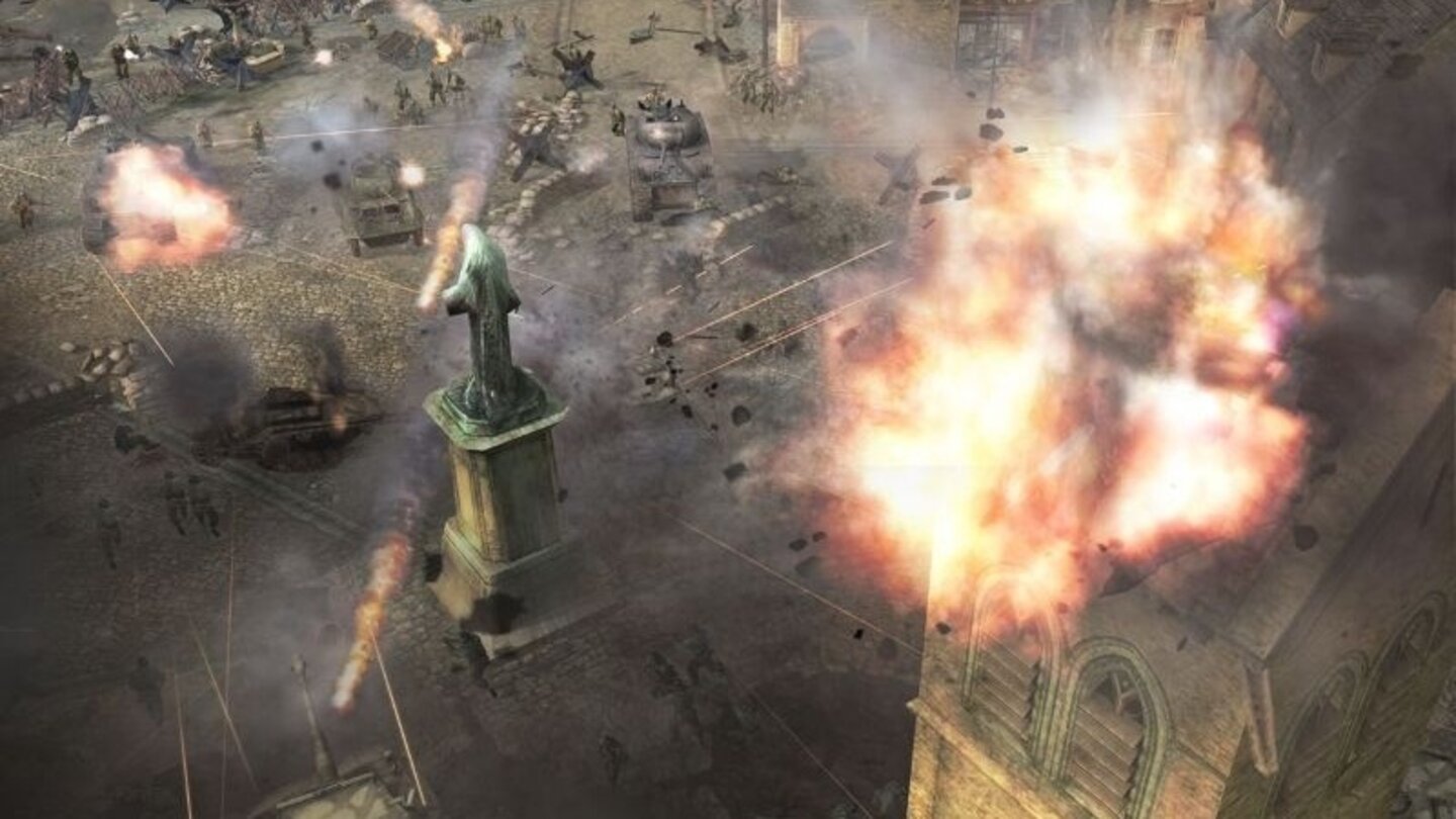 Company of Heroes Explosionen