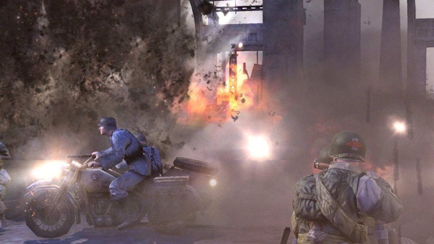 Company of Heroes Explosionen