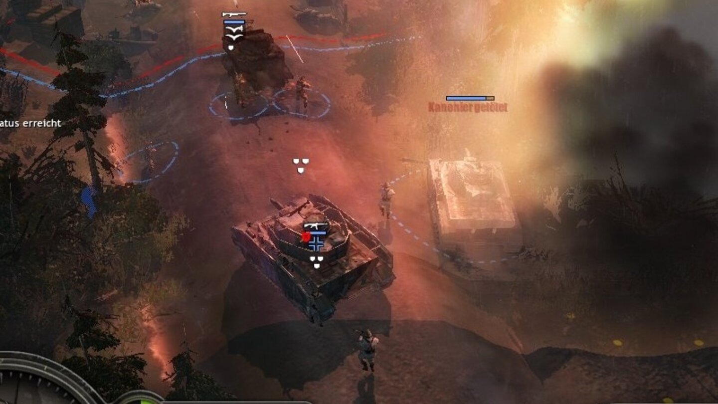 Company of Heroes Explosionen