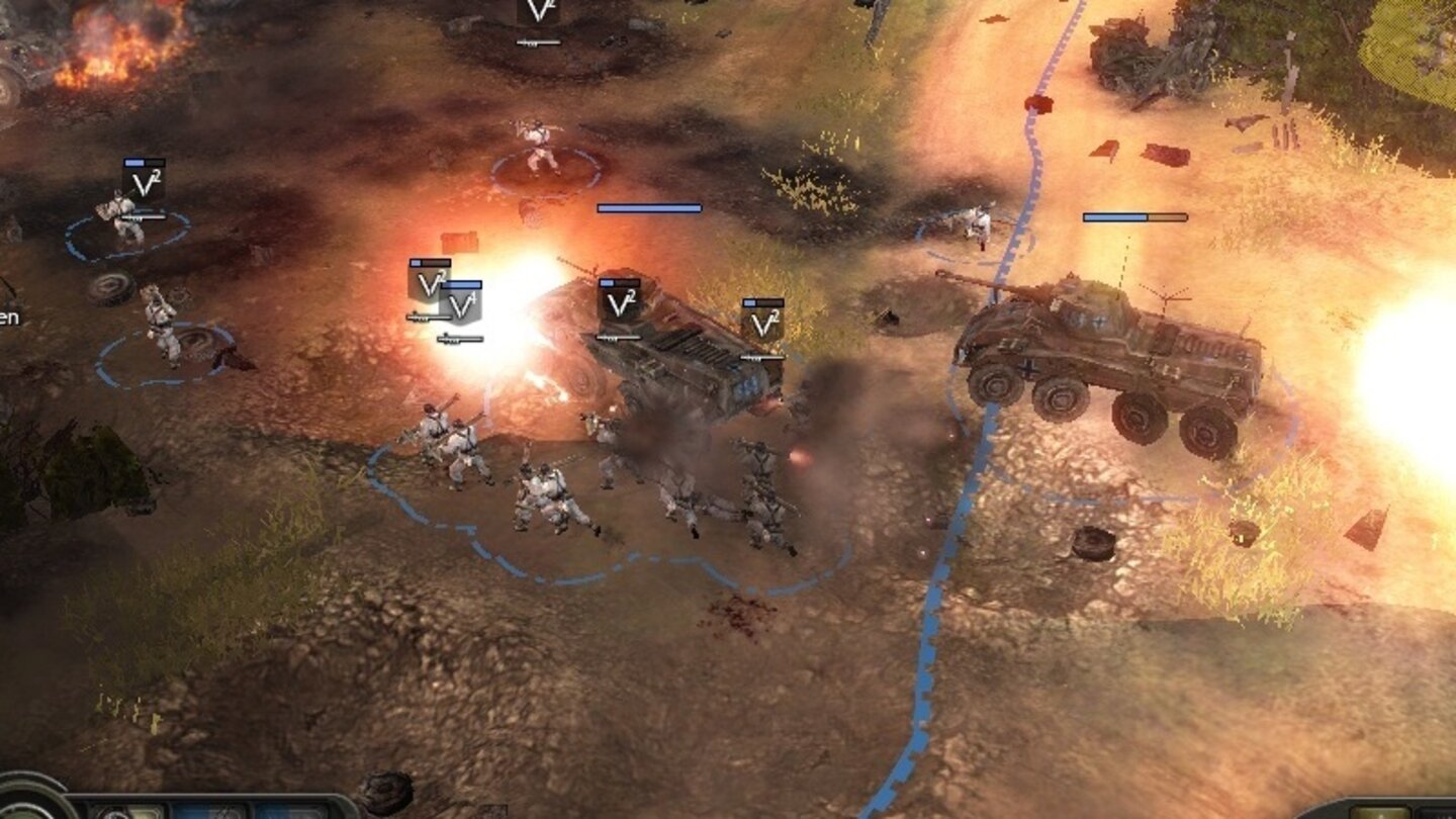 Company of Heroes Explosionen