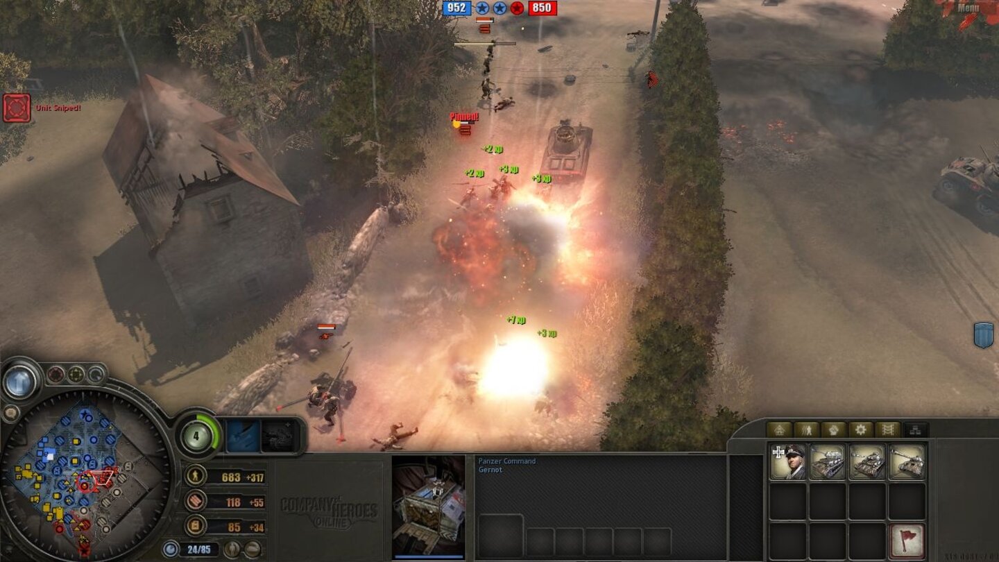 Company of Heroes OnlineDie Screenshots stammen aus der Open Beta des Free2Play-Spiels.