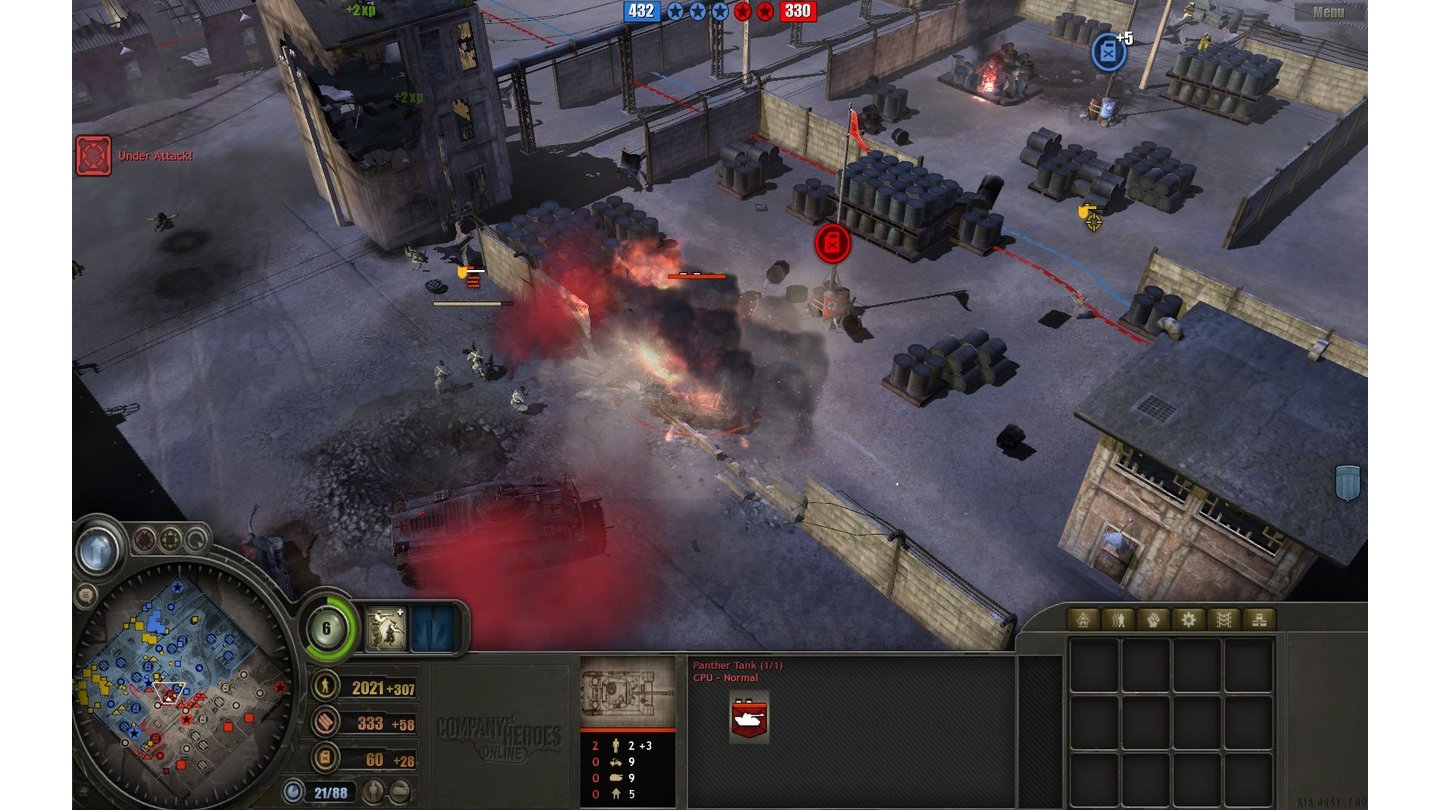 Company of Heroes OnlineDie Screenshots stammen aus der Open Beta des Free2Play-Spiels.