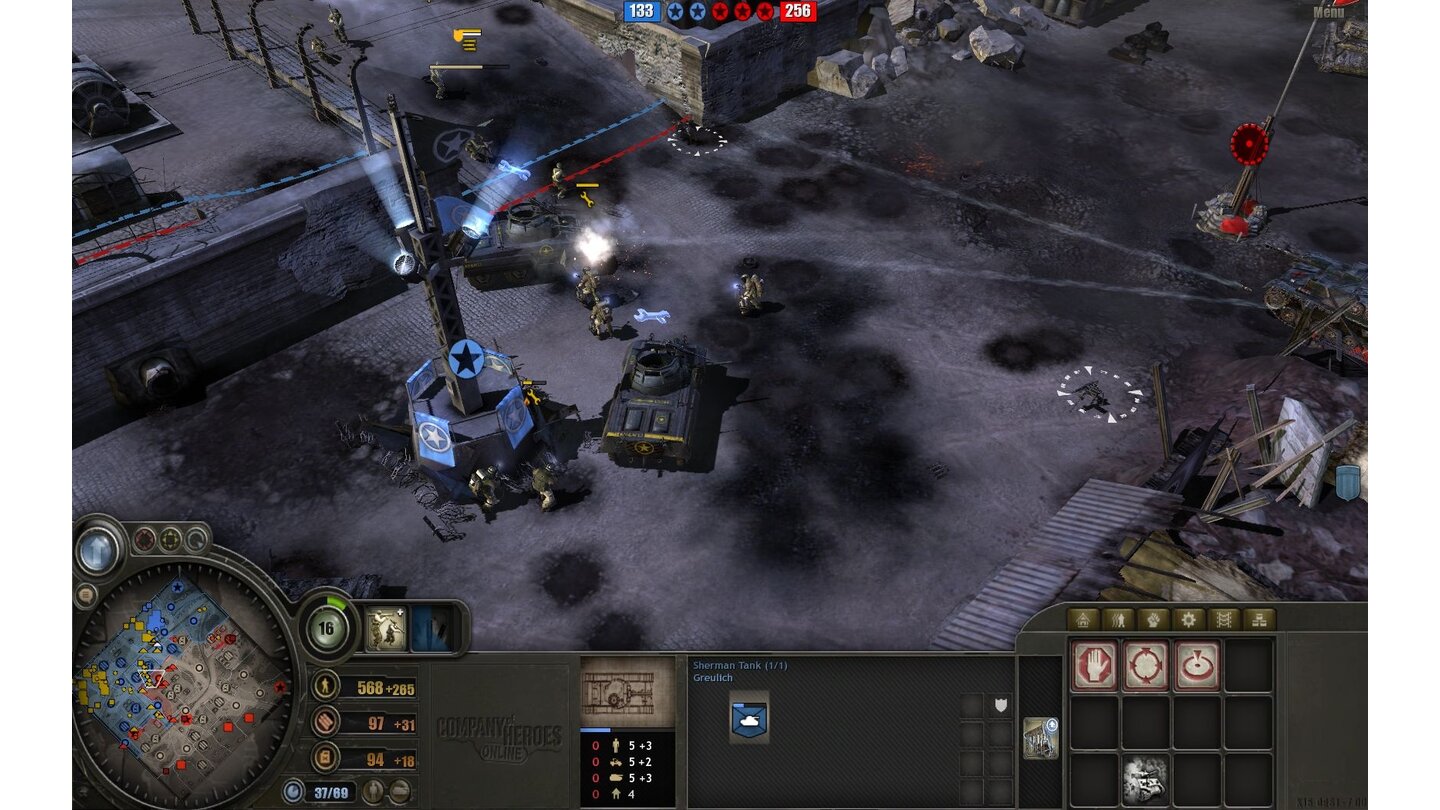 Company of Heroes OnlineDie Screenshots stammen aus der Open Beta des Free2Play-Spiels.