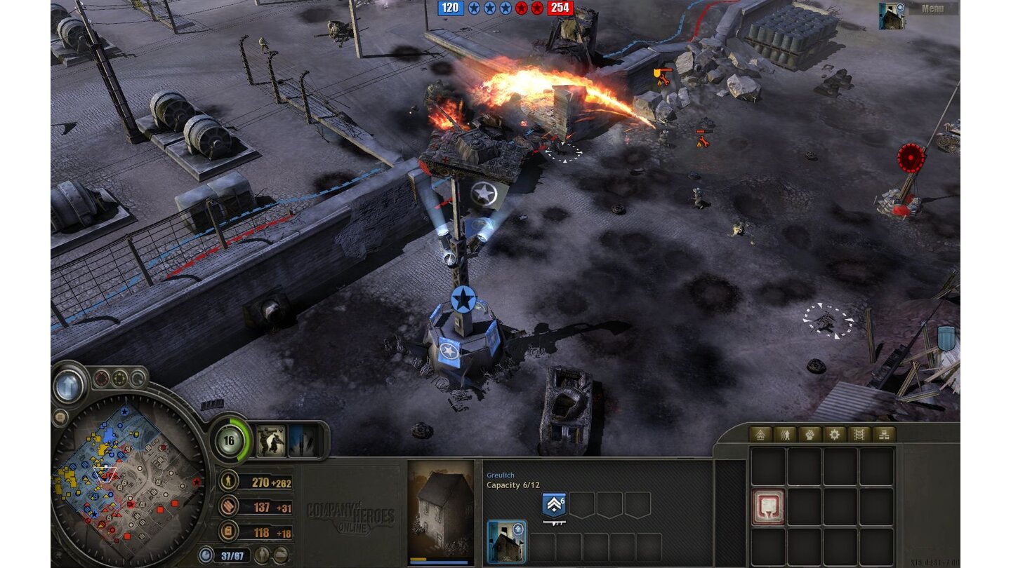 Company of Heroes OnlineDie Screenshots stammen aus der Open Beta des Free2Play-Spiels.