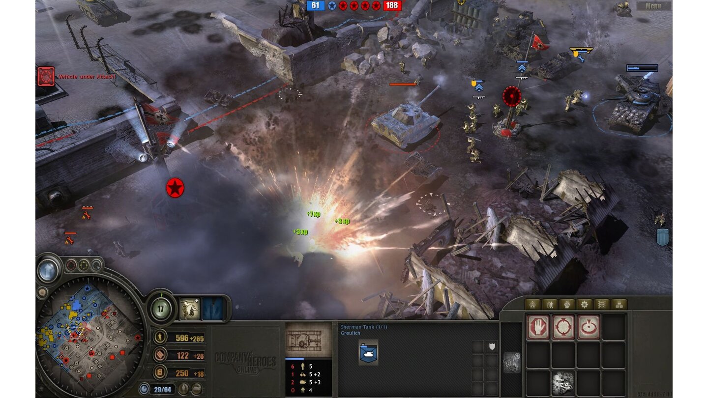 Company of Heroes OnlineDie Screenshots stammen aus der Open Beta des Free2Play-Spiels.