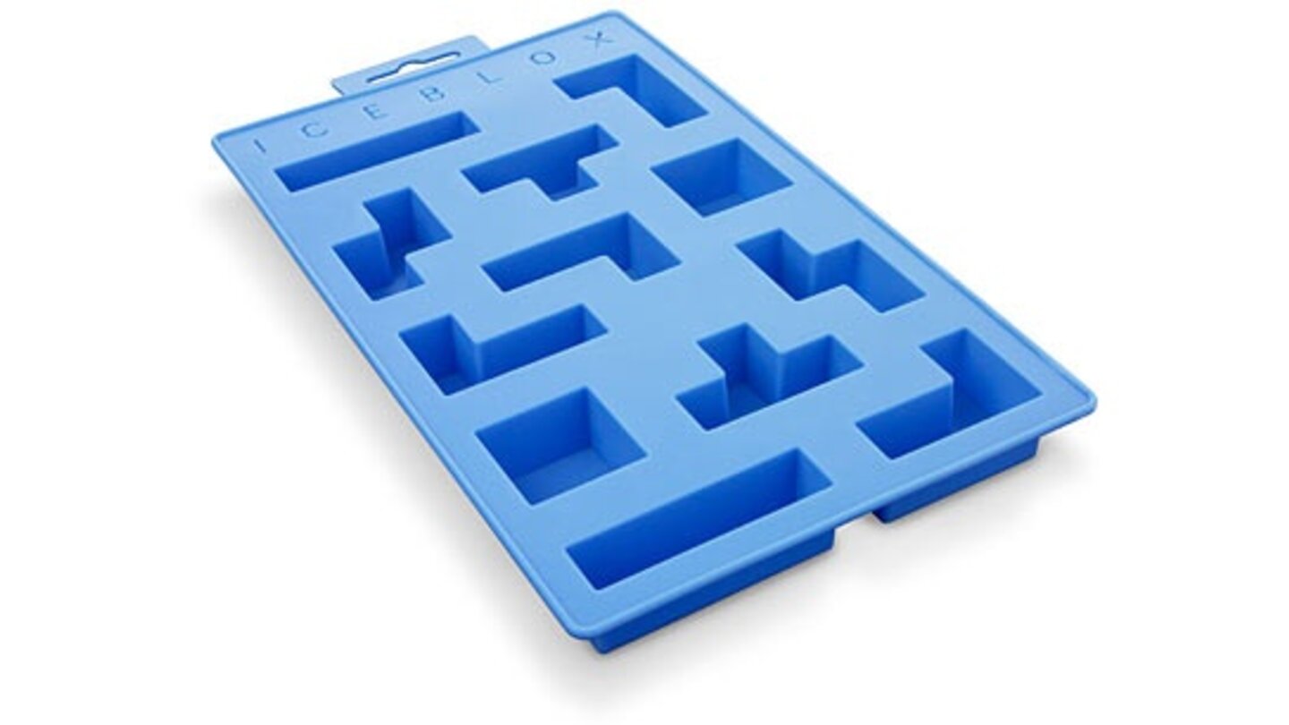 Die Tetris-Eiswürfelform.