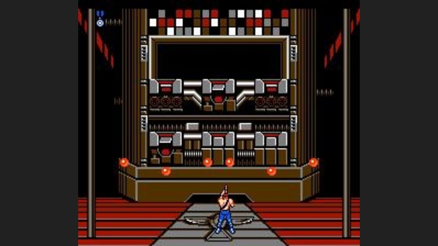 This crazy boss fires several fireballs at me