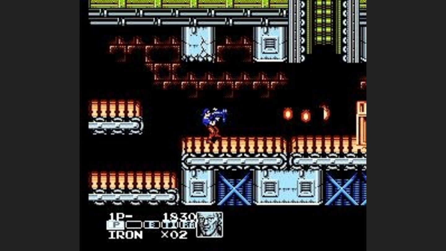 This is the character named Iron on the conveyor belt