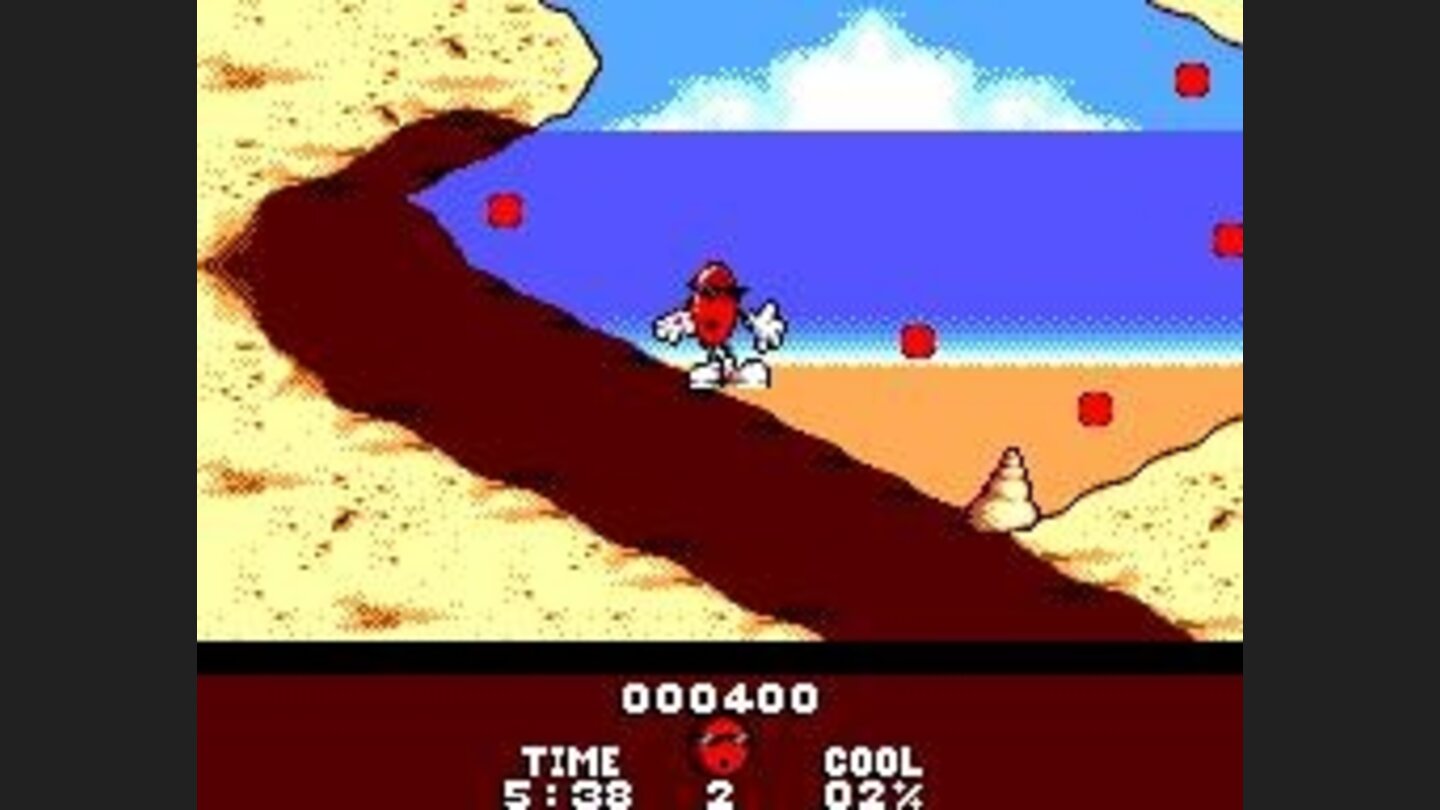 Collect the red cool spots