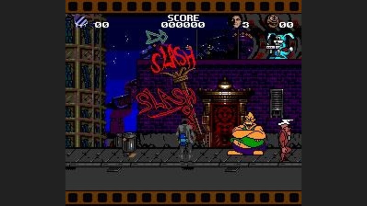 Slash bar with the bouncer in front of it