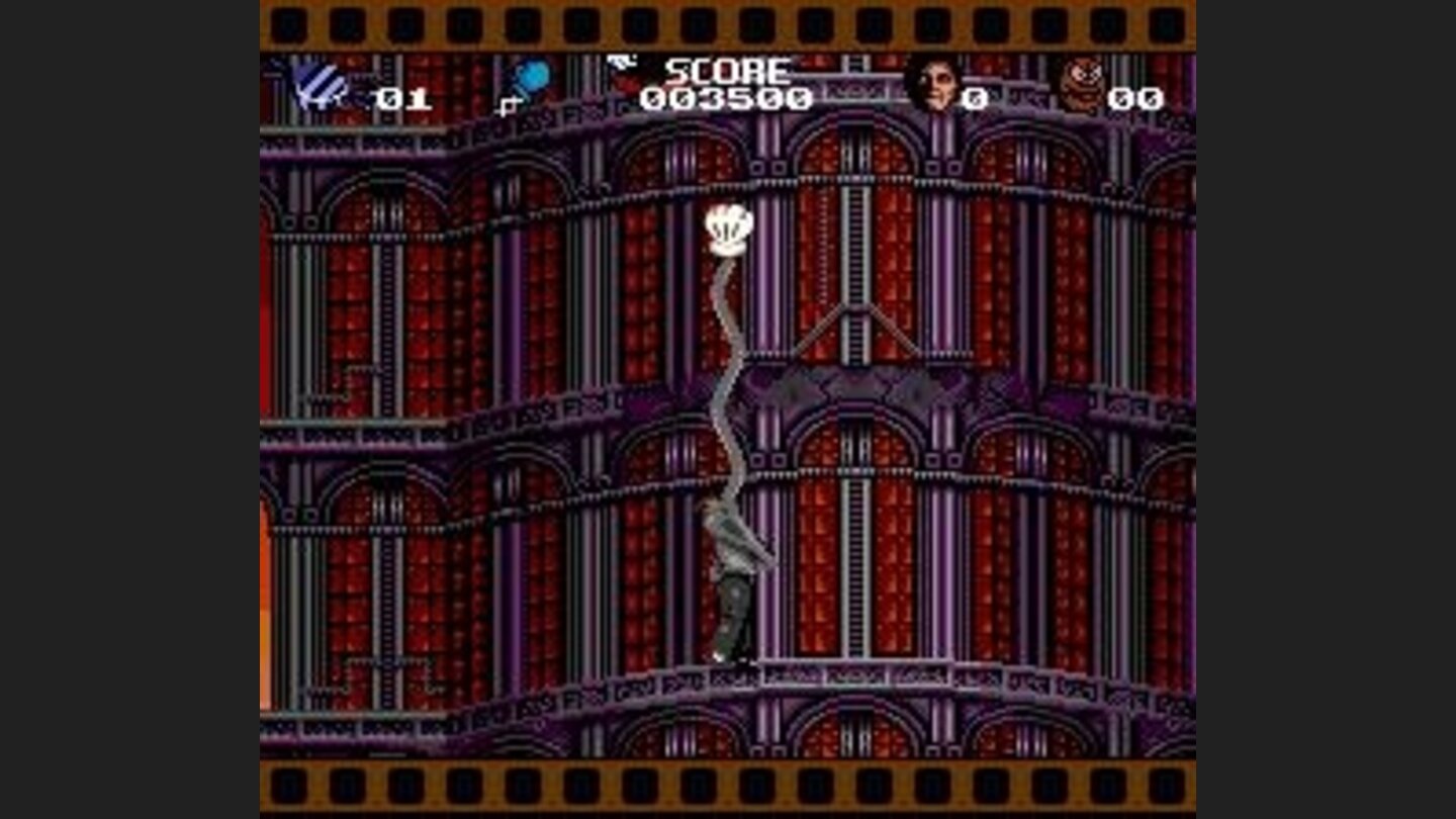 Using your glove to climb the tower