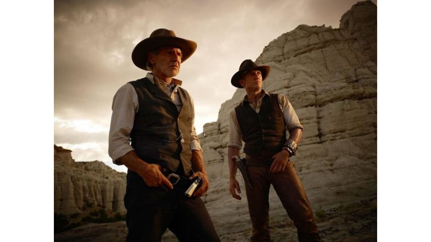 Cowboys & Aliens Das Drehbuchduo Robert Orci und Alex Kurtzman schrieb zuvor Star Trek und die ersten beiden Transformers. (Paramount Pictures Germany)