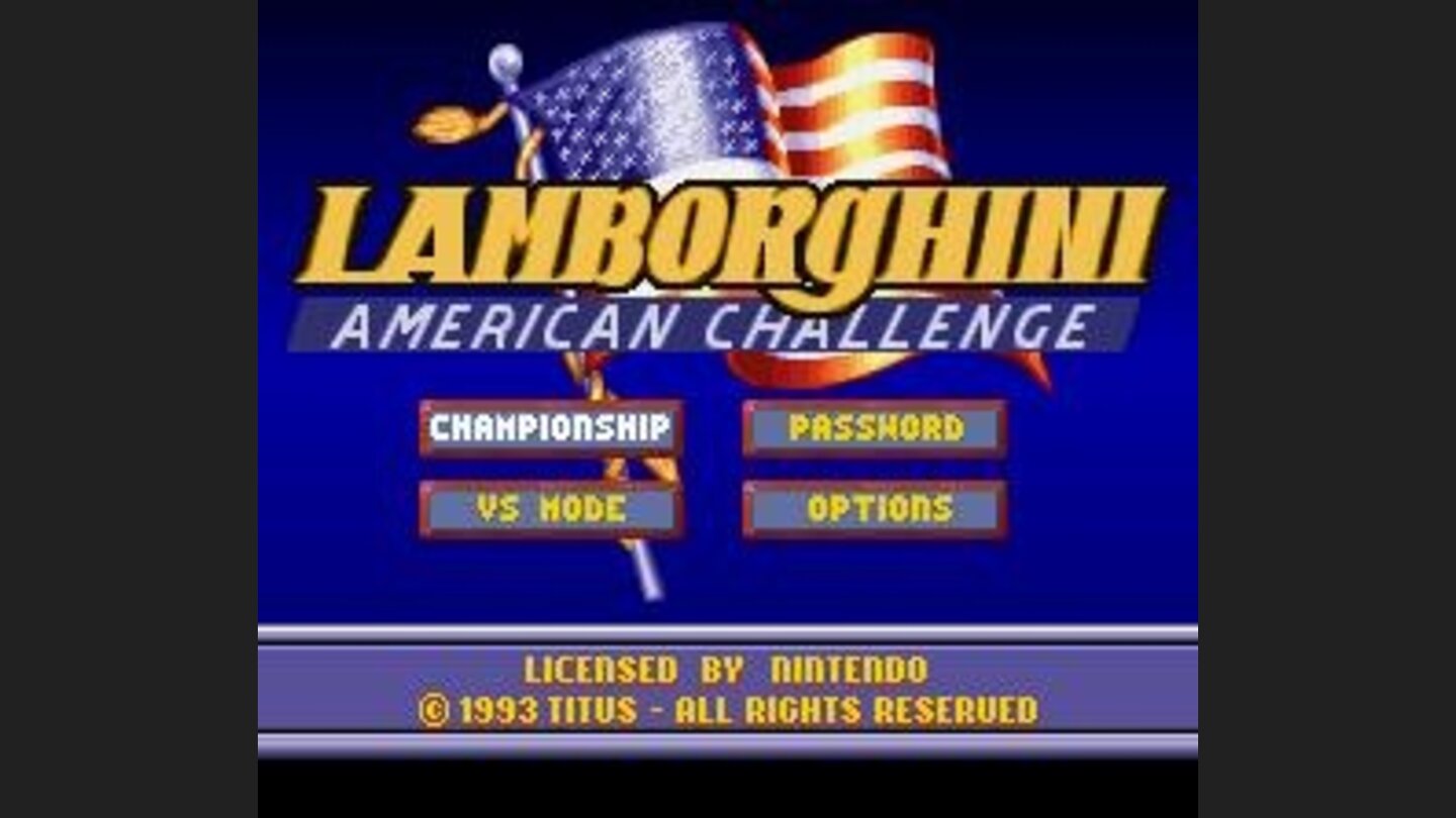 US Title Screen