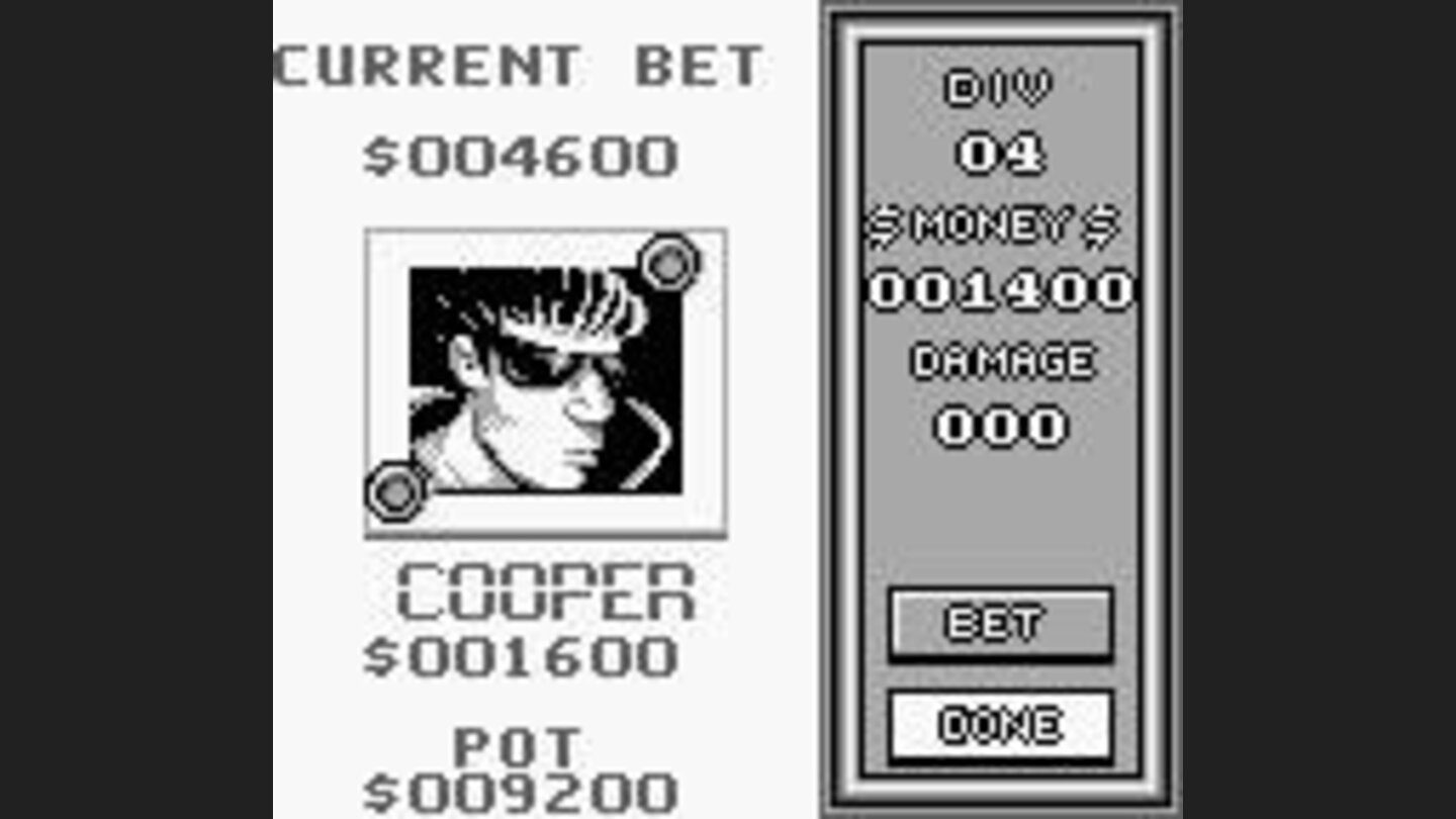Gambling process in course.