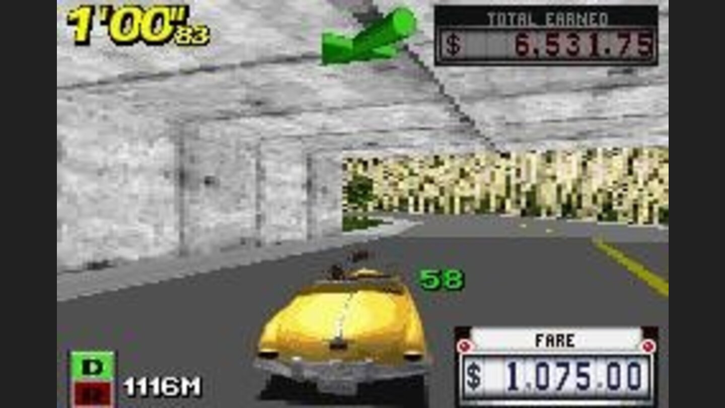 Be fast, because the next delivery point is some meters after this tunnel!