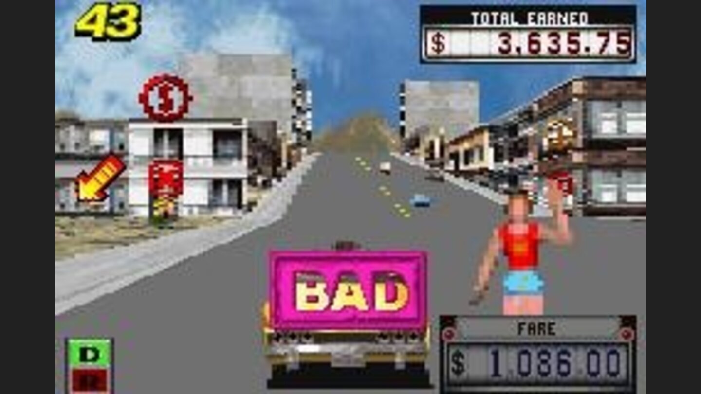 When the passenger is not delivered at time, youre rated a BAD cabbie! :-P