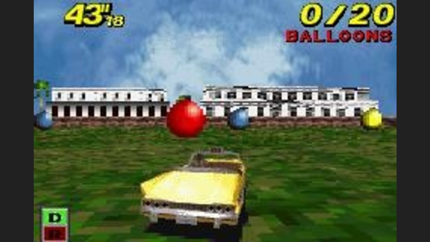 Crazy Balloons mini-game: using speed and strategy, 20 balloons must be popped successfully.