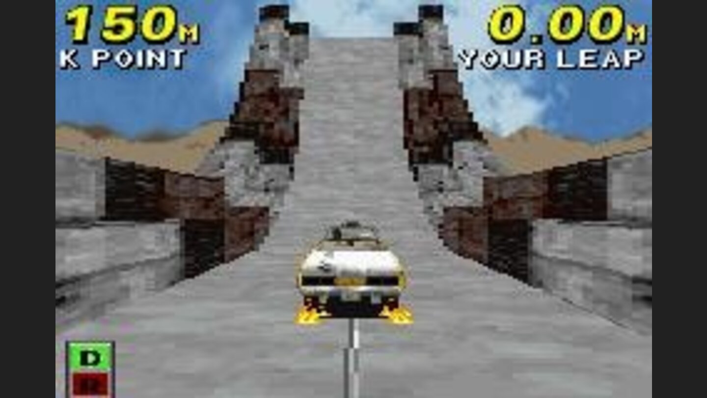 Crazy Jump mini-game: put the speed at maximum potency and do a long, LONG jump!