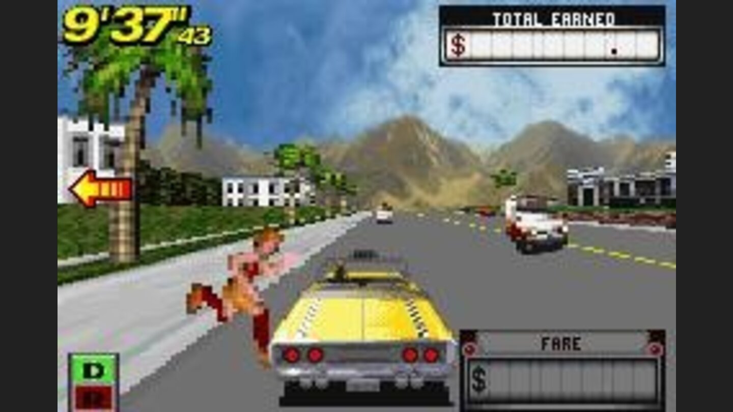 To pick up a passenger, stop the taxi close of it and heshe will come running.