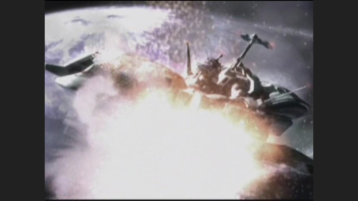 A battle in space