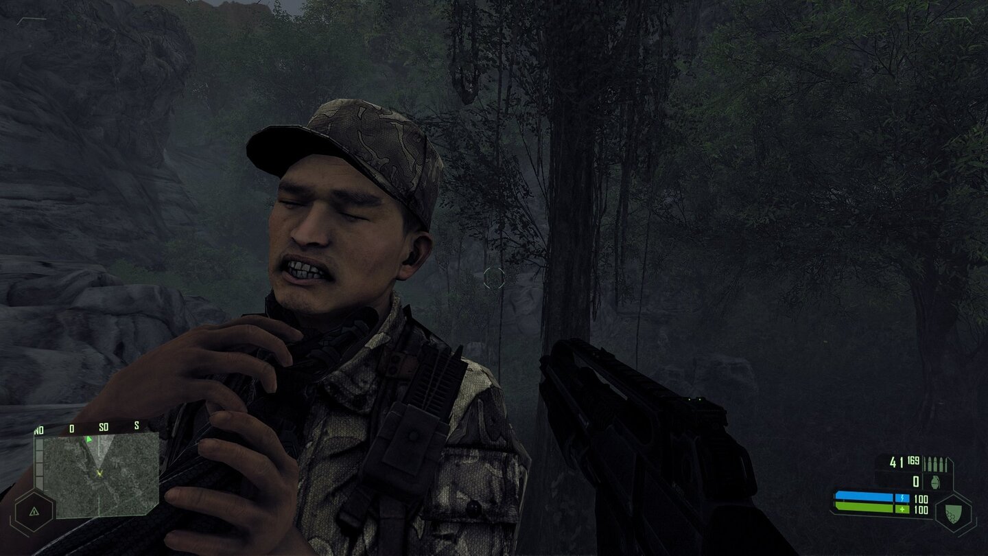 Crysis Vergleich PC vs Xbox - Closeup Koreaner PC