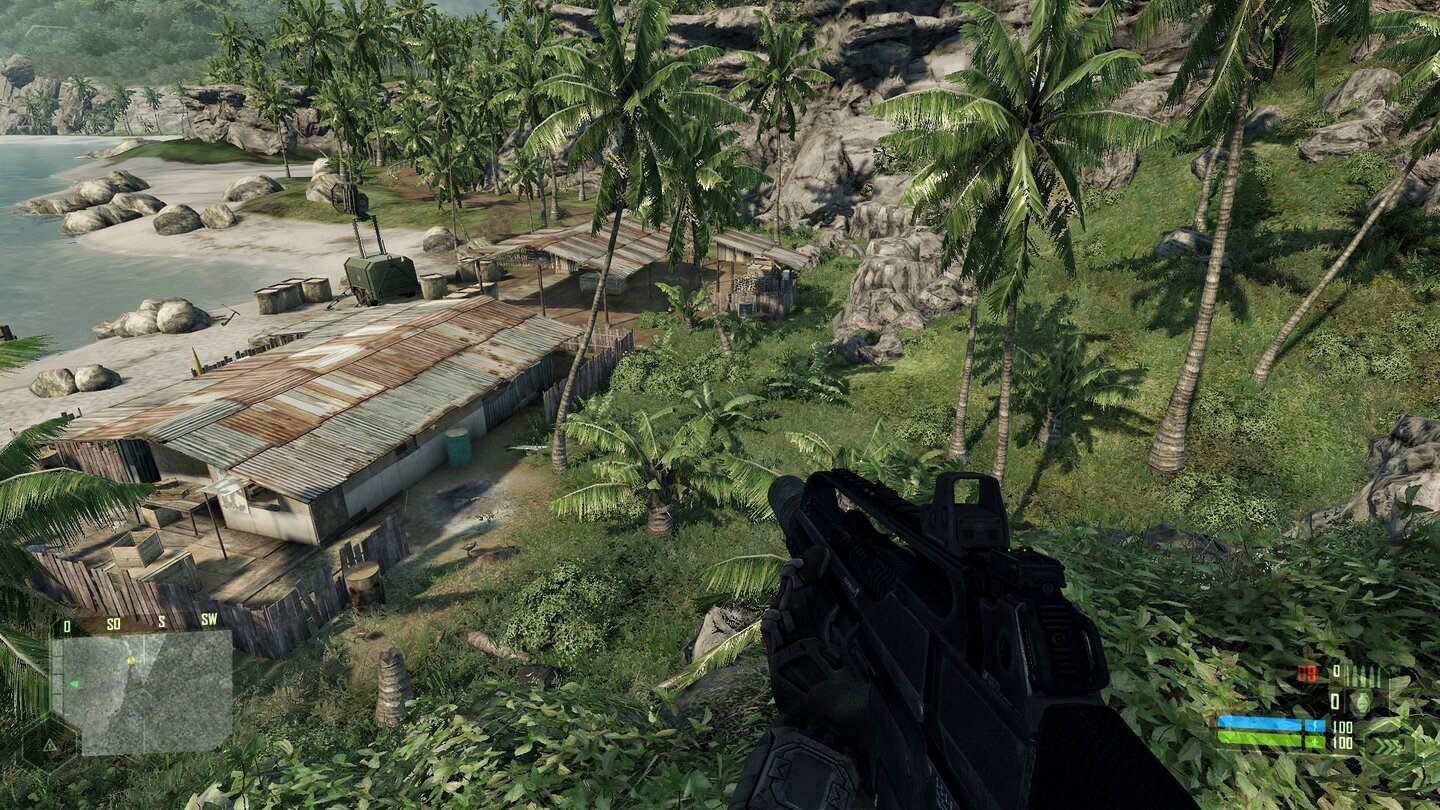 Crysis Vergleich PC vs Xbox - Detailgrad PC
