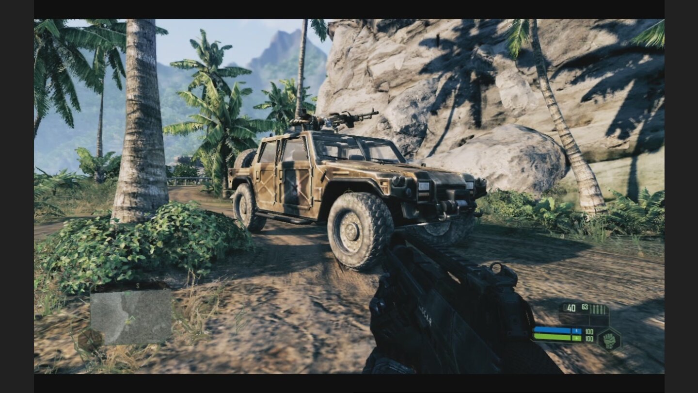 Crysis Vergleich PC vs Xbox - Modell Auto Xbox