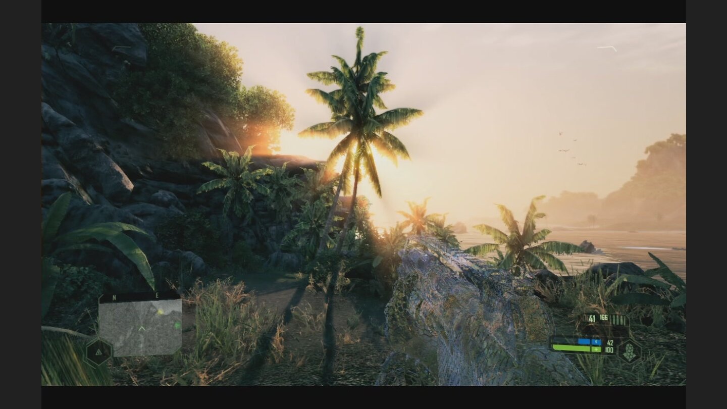 Crysis Vergleich PC vs Xbox - Sonnenstrahlen 2Xbox