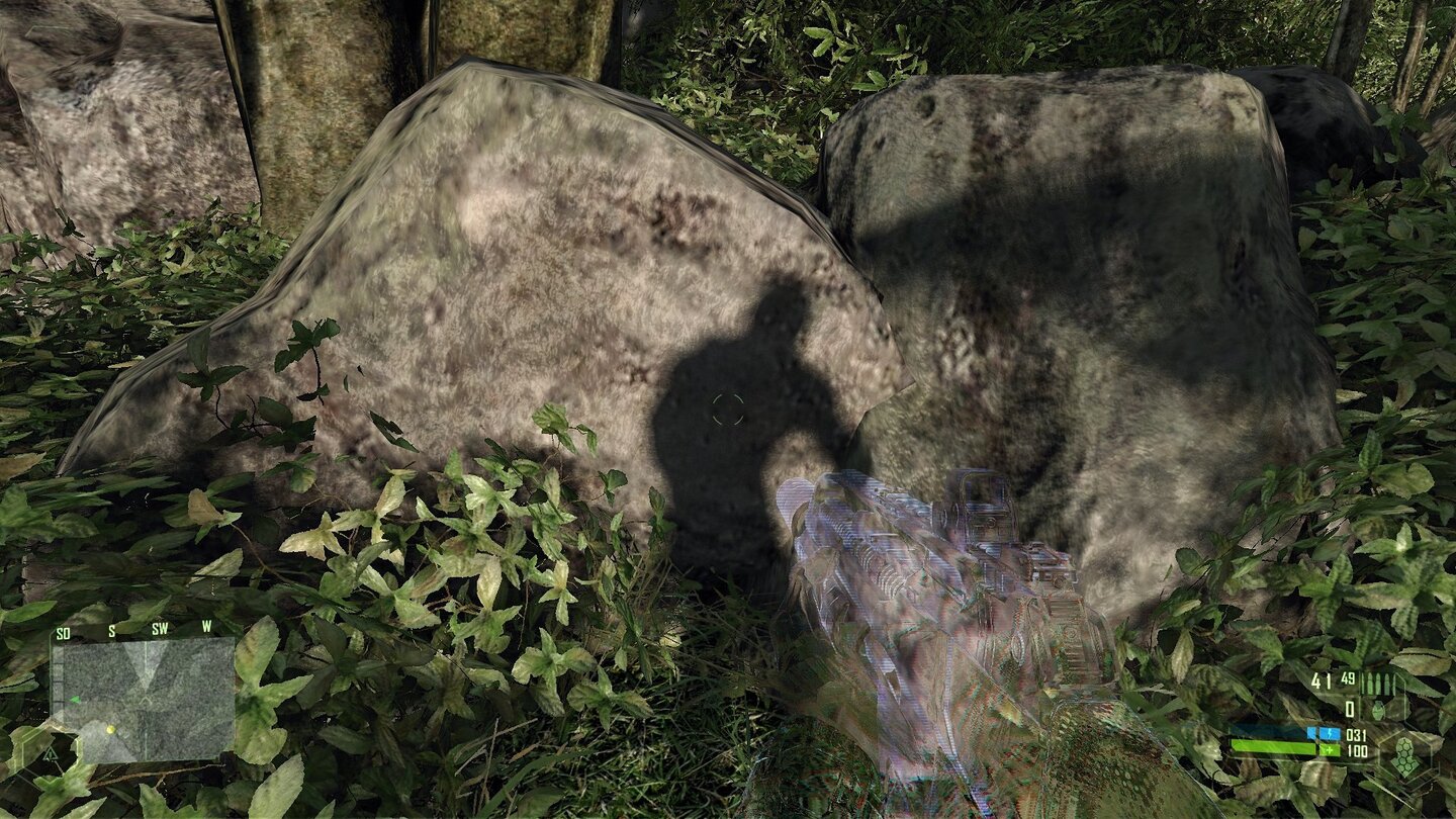 Crysis Vergleich PC vs Xbox - Spielerschatten PC