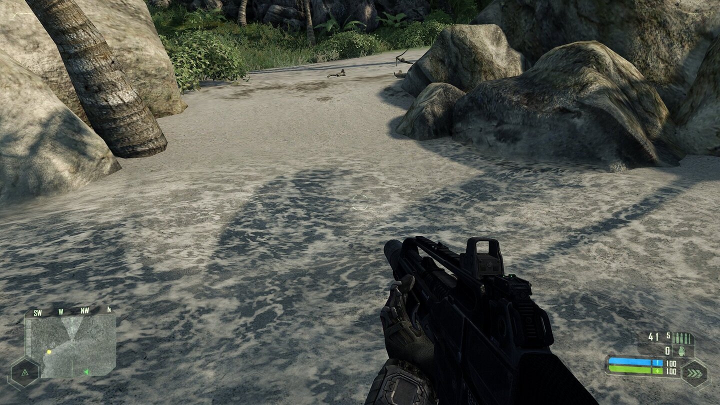 Crysis Vergleich PC vs Xbox - Wasser PC 2